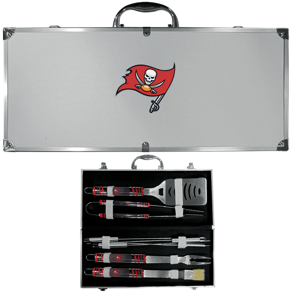 Tampa Bay Buccaneers 8 pc BBQ Set - Tailgater