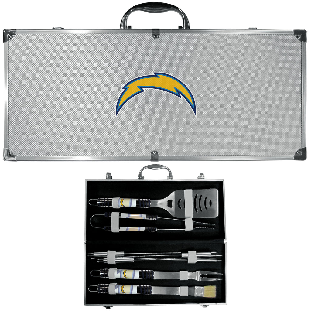 Los Angeles Chargers 8 pc BBQ Set - Tailgater