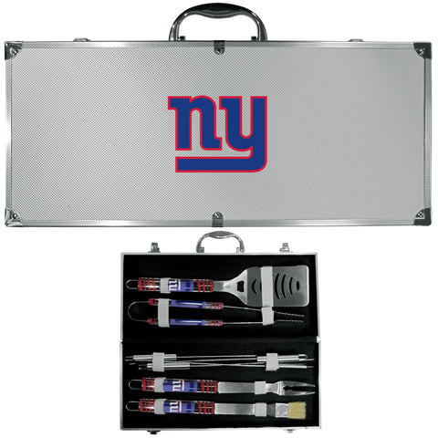 New York Giants 8 pc BBQ Set - Tailgater