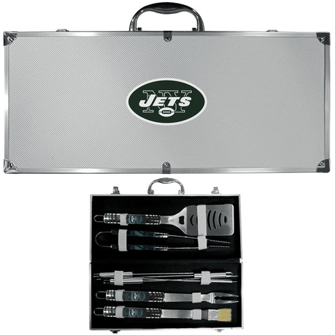 New York Jets 8 pc BBQ Set - Tailgater