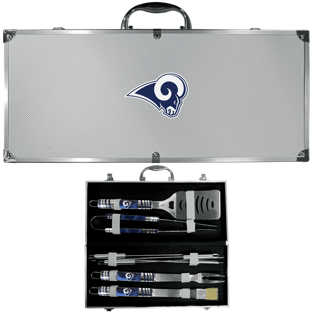 Los Angeles Rams 8 pc BBQ Set - Tailgater