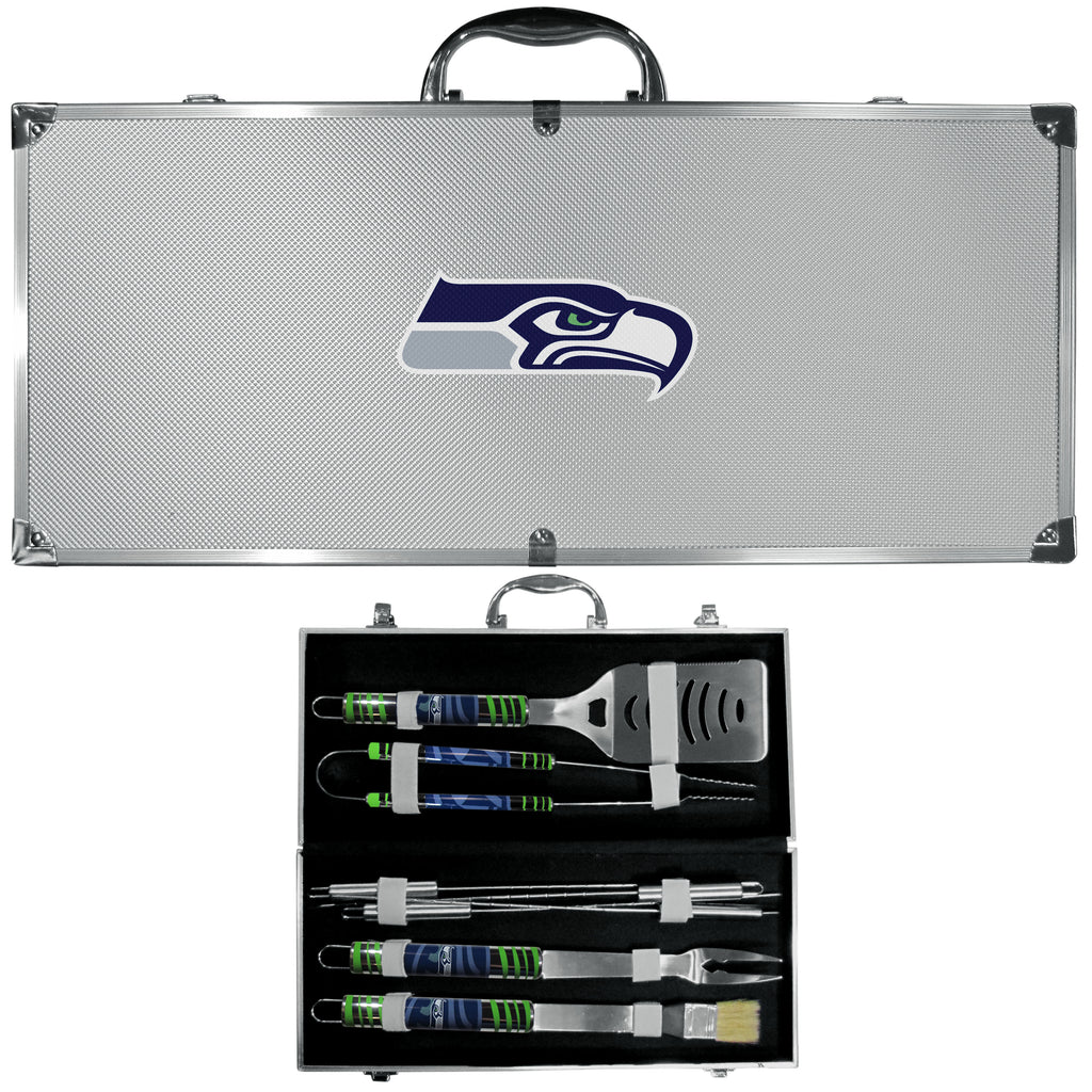 Seattle Seahawks 8 pc BBQ Set - Tailgater