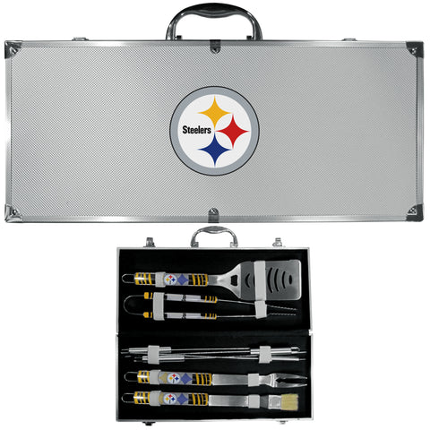 Pittsburgh Steelers 8 pc BBQ Set - Tailgater