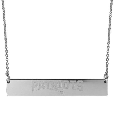 New England Patriots Bar Necklace