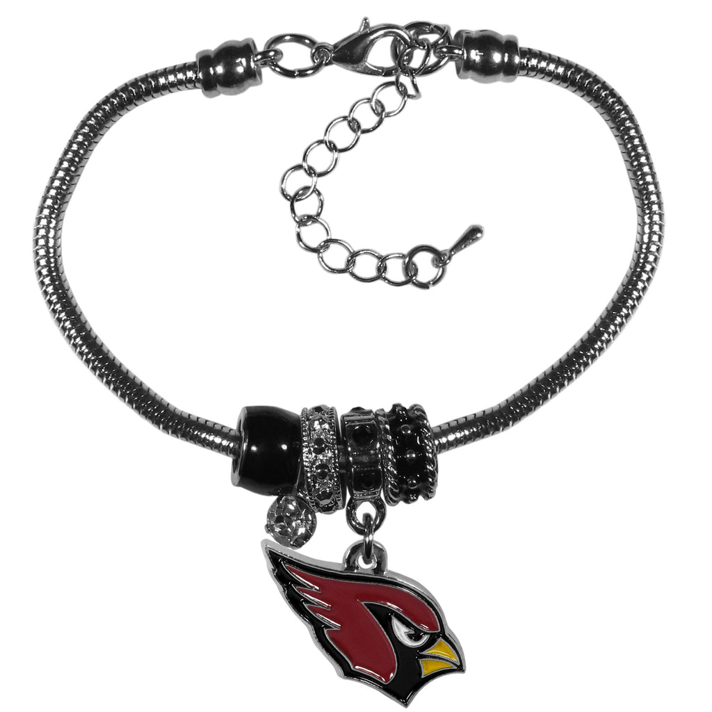 Arizona Cardinals Euro Bead Bracelet