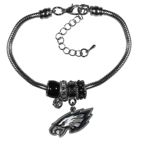 Philadelphia Eagles Euro Bead Bracelet