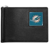 Miami Dolphins Leather Bifold Wallet