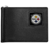 Pittsburgh Steelers Leather Bifold Wallet