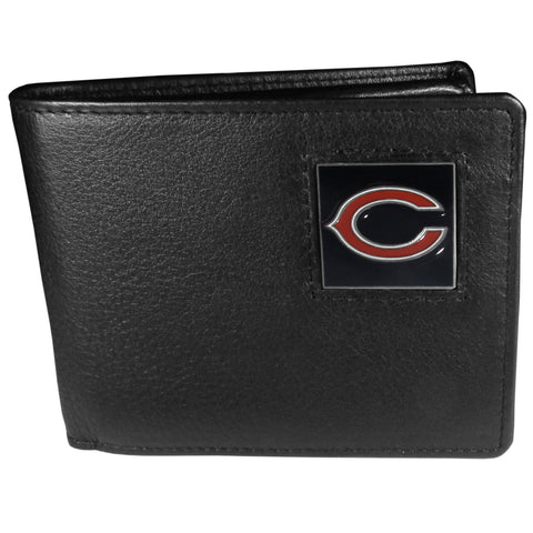 Chicago Bears Leather Bifold Wallet