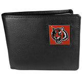 Cincinnati Bengals Leather Bifold Wallet