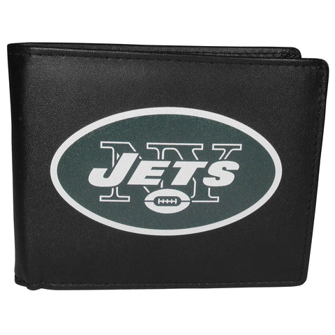 New York Jets   Bi fold Wallet Large Logo 