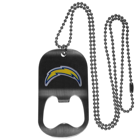 Los Angeles Chargers Bottle Opener Tag Necklace