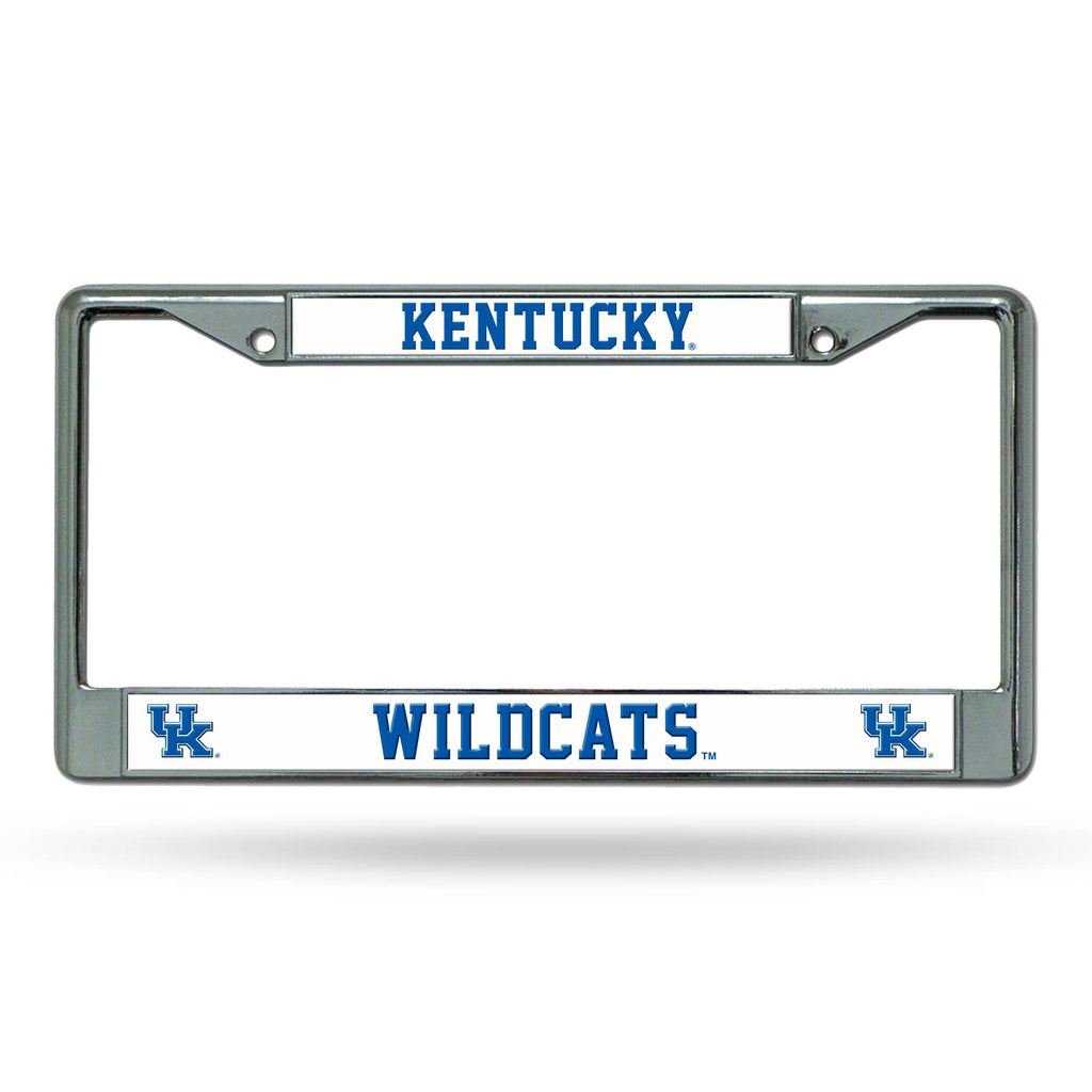 Kentucky Wildcats License Frame - Chrome