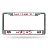 San Francisco 49ers License Frame