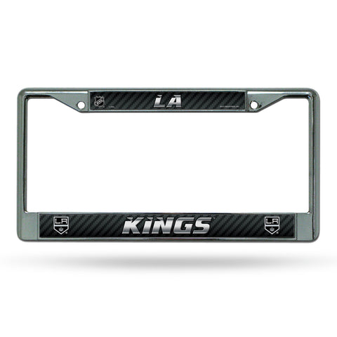 Los Angeles Kings License Plate Frame Chrome Printed Insert