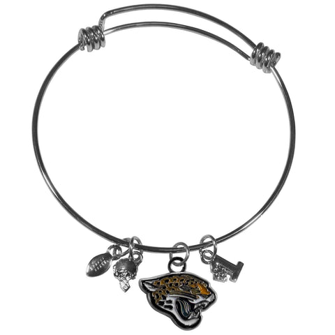 Jacksonville Jaguars Charm Bangle Bracelet
