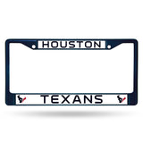 Houston Texans Chrome License Frame