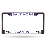 Baltimore Ravens Chrome License Frame