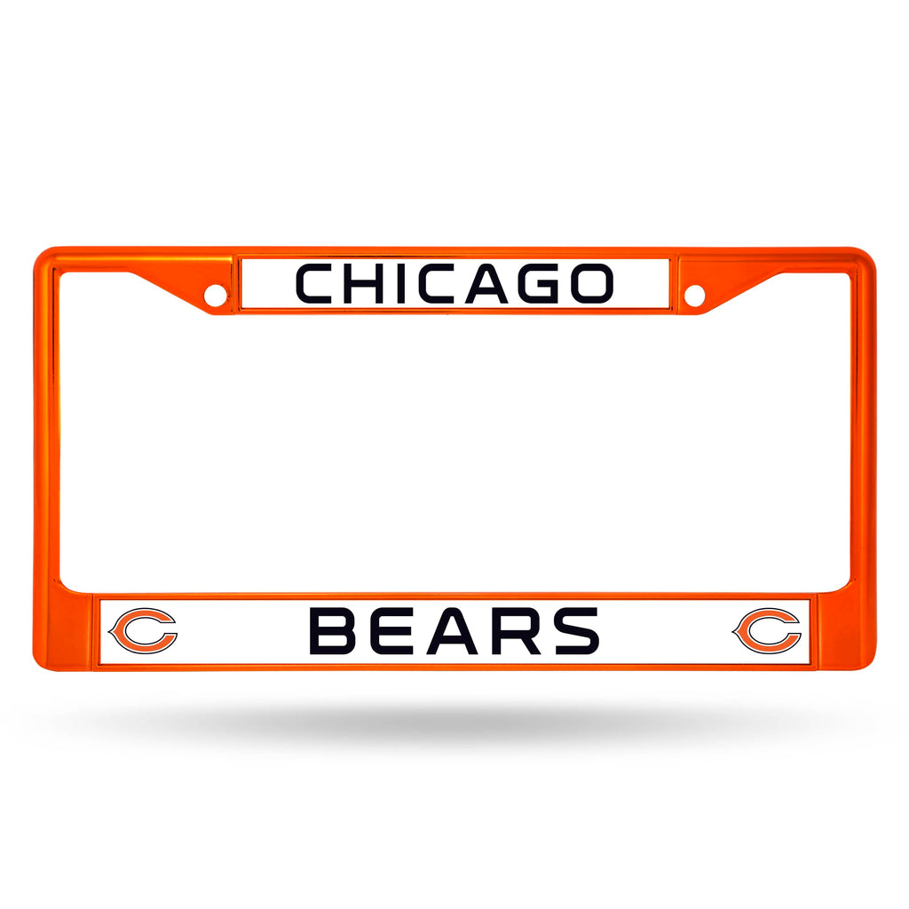 Chicago Bears Chrome License Frame