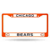 Chicago Bears Chrome License Frame