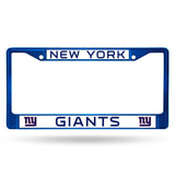 New York Giants Chrome License Frame