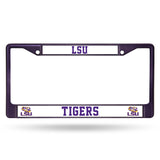 LSU Tigers Chrome License Frame