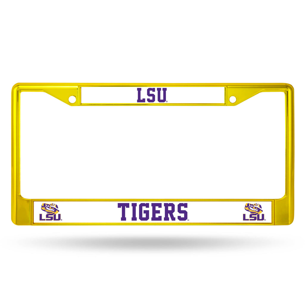 LSU Tigers Chrome License Frame