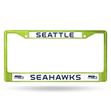 Seattle Seahawks Chrome License Frame