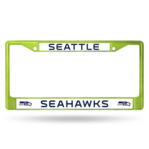 Seattle Seahawks Chrome License Frame