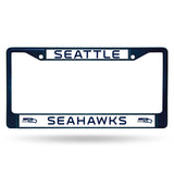 Seattle Seahawks Chrome License Frame