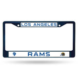 Los Angeles Rams Chrome License Frame