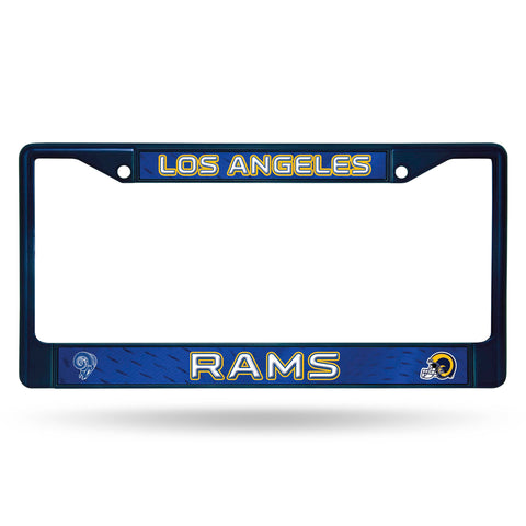 Los Angeles Rams Chrome License Frame