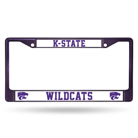 Kansas State Wildcats Chrome License Frame - Colored