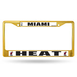 Miami Heat Chrome License Frame