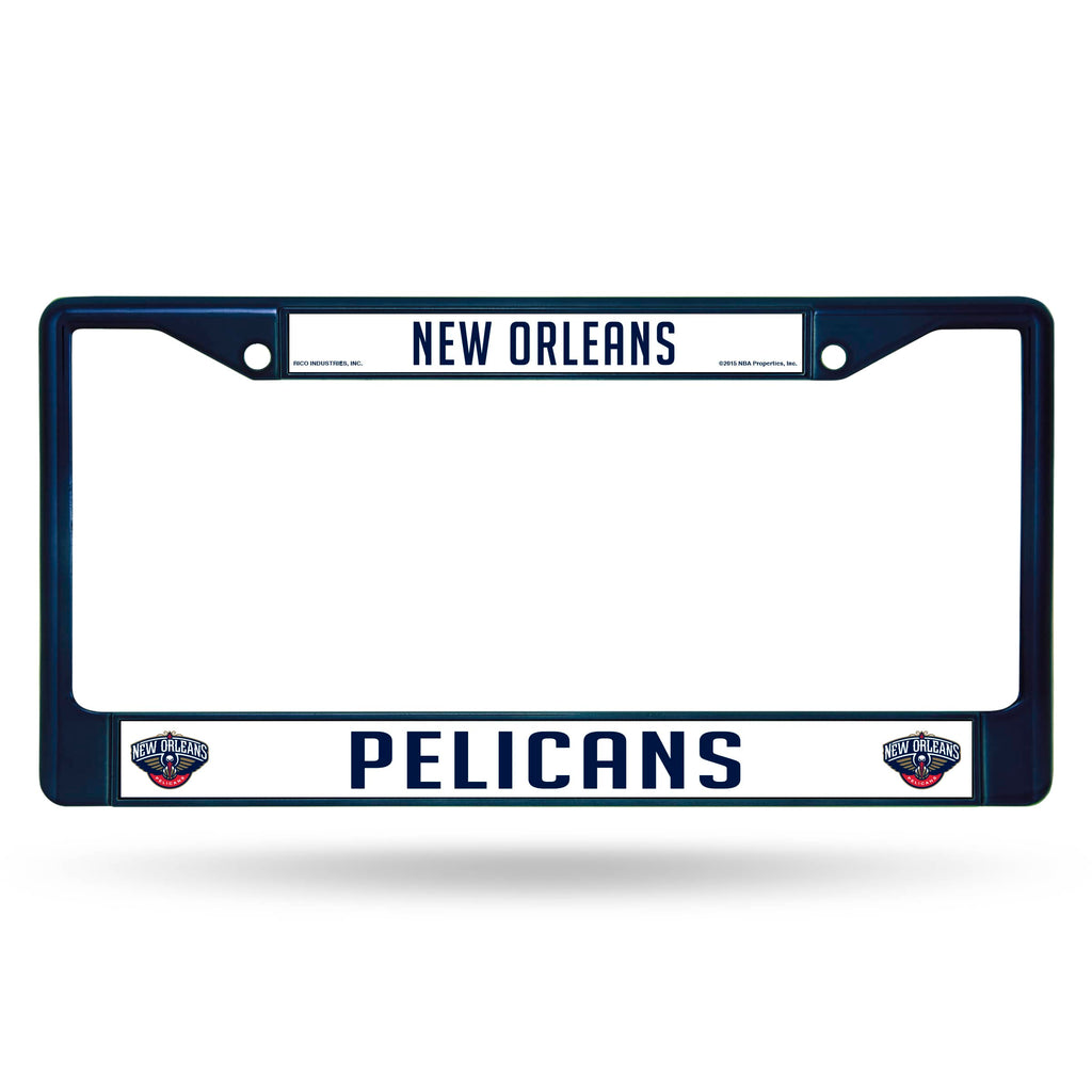 New Orleans Pelicans Chrome License Frame