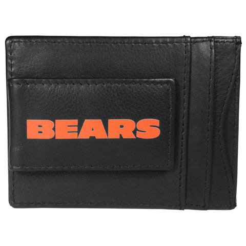 Chicago Bears Logo Leather Cash & Cardholder