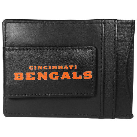 Cincinnati Bengals Logo Leather Cash & Cardholder