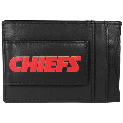 Kansas City Chiefs Logo Leather Cash & Cardholder