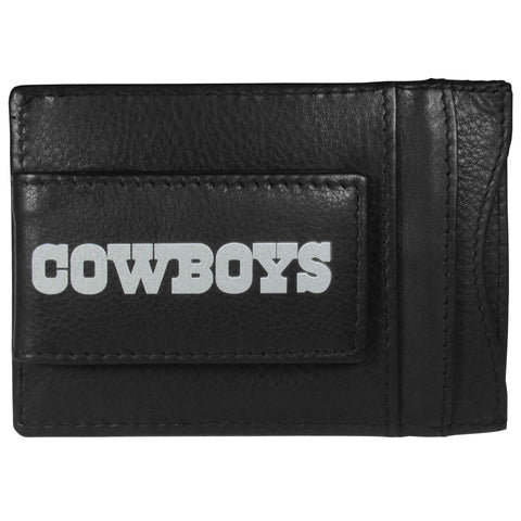 Dallas Cowboys Logo Leather Cash & Cardholder
