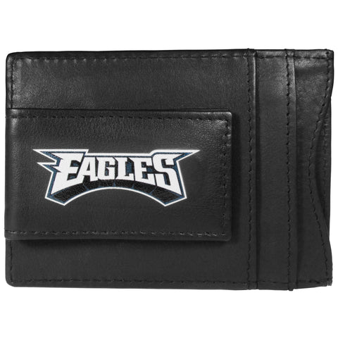 Philadelphia Eagles Logo Leather Cash & Cardholder