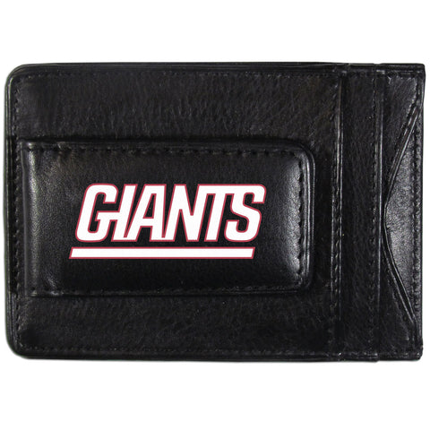 New York Giants Logo Leather Cash & Cardholder