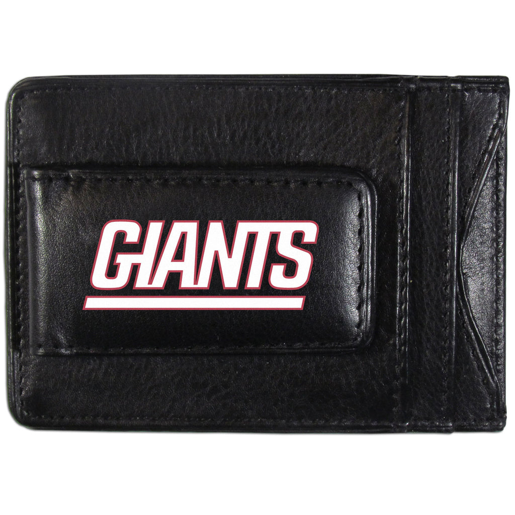 New York Giants   Logo Leather Cash and Cardholder 