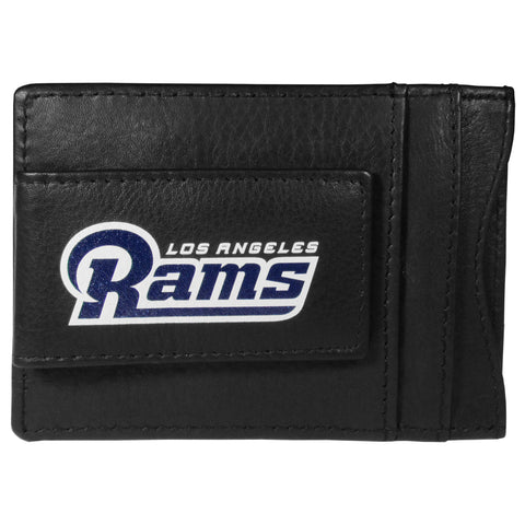 Los Angeles Rams Logo Leather Cash & Cardholder