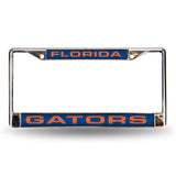 Florida Gators Chrome Laser License Frame