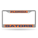 Florida Gators Chrome Laser License Frame