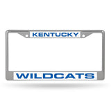 Kentucky Wildcats Chrome Laser License Frame