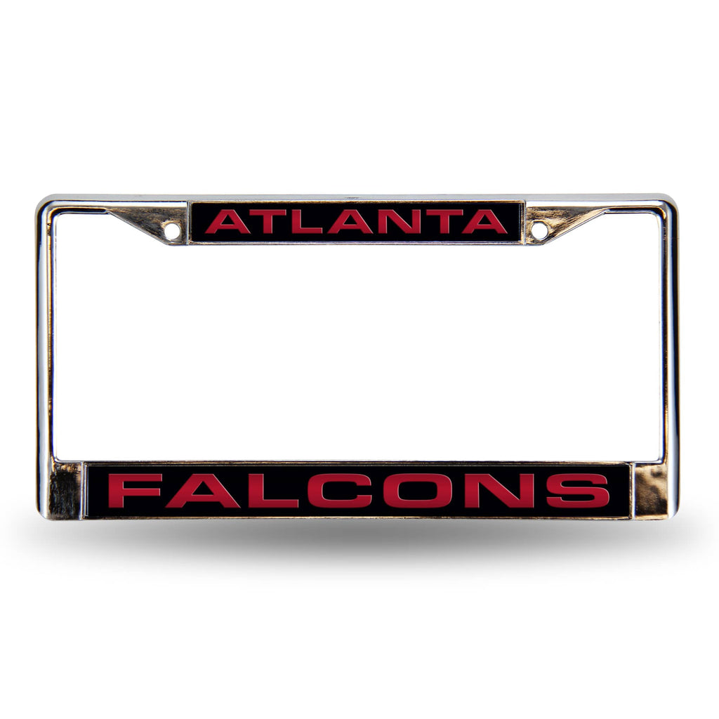 Atlanta Falcons Chrome Laser License Frame