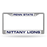 Penn State Nittany Lions Chrome Laser License Frame