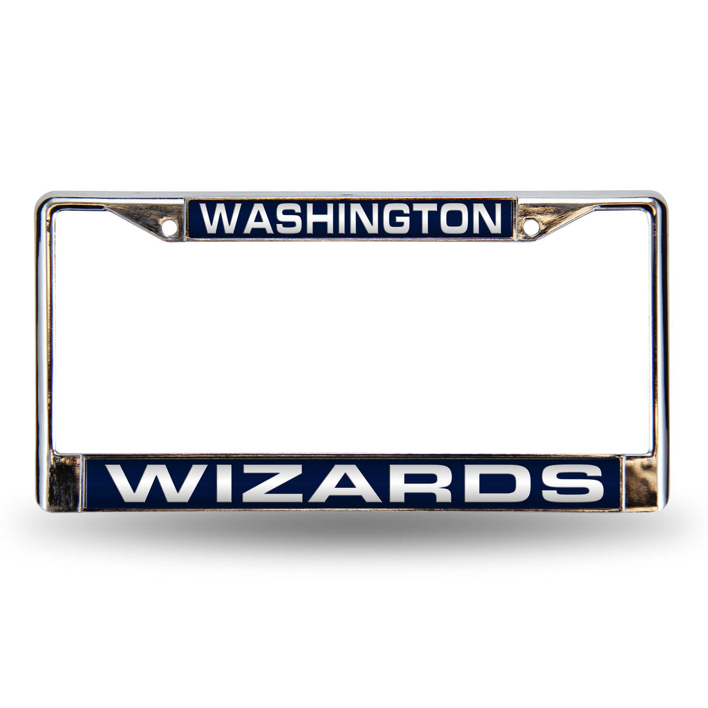 Washington Wizards Chrome Laser License Frame