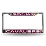 Cleveland Cavaliers Chrome Laser License Frame